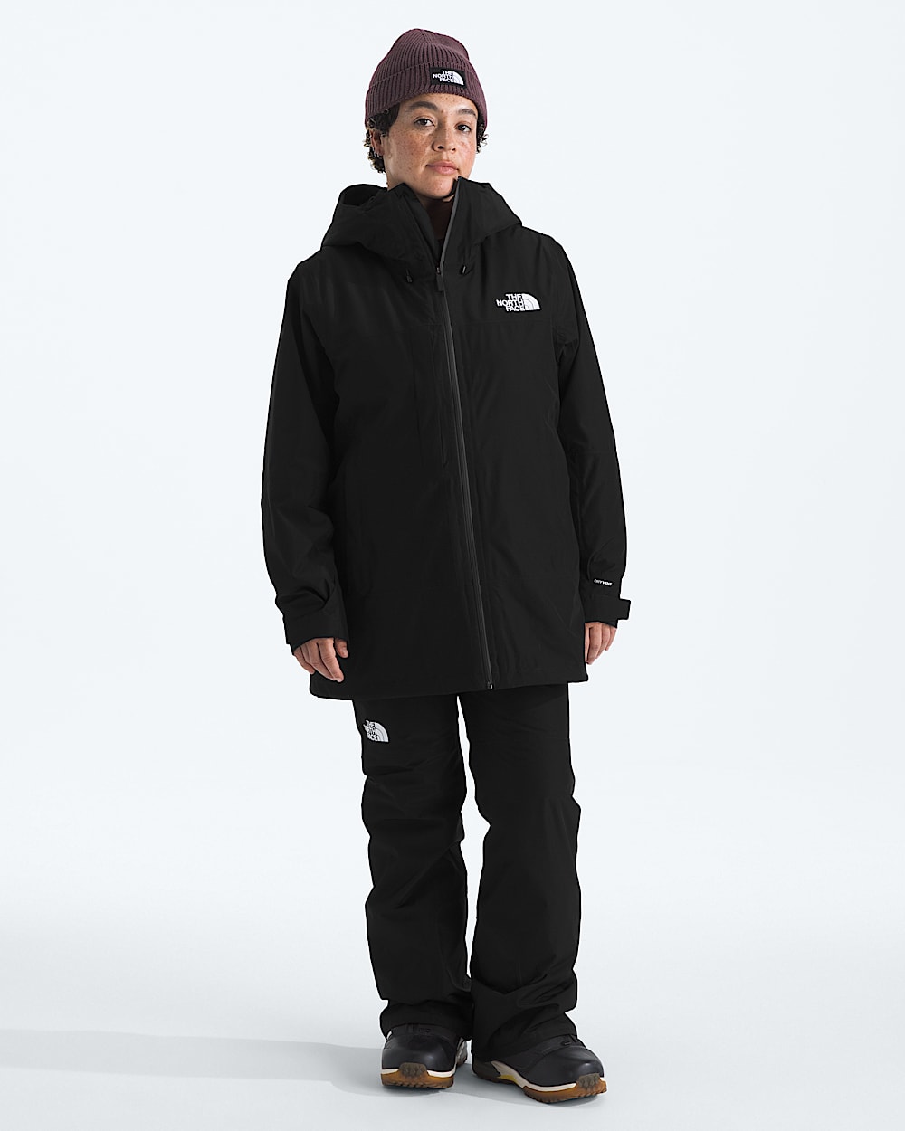 Womens Plus THERMOBALL Snow Triclimate Jacket TNF Main