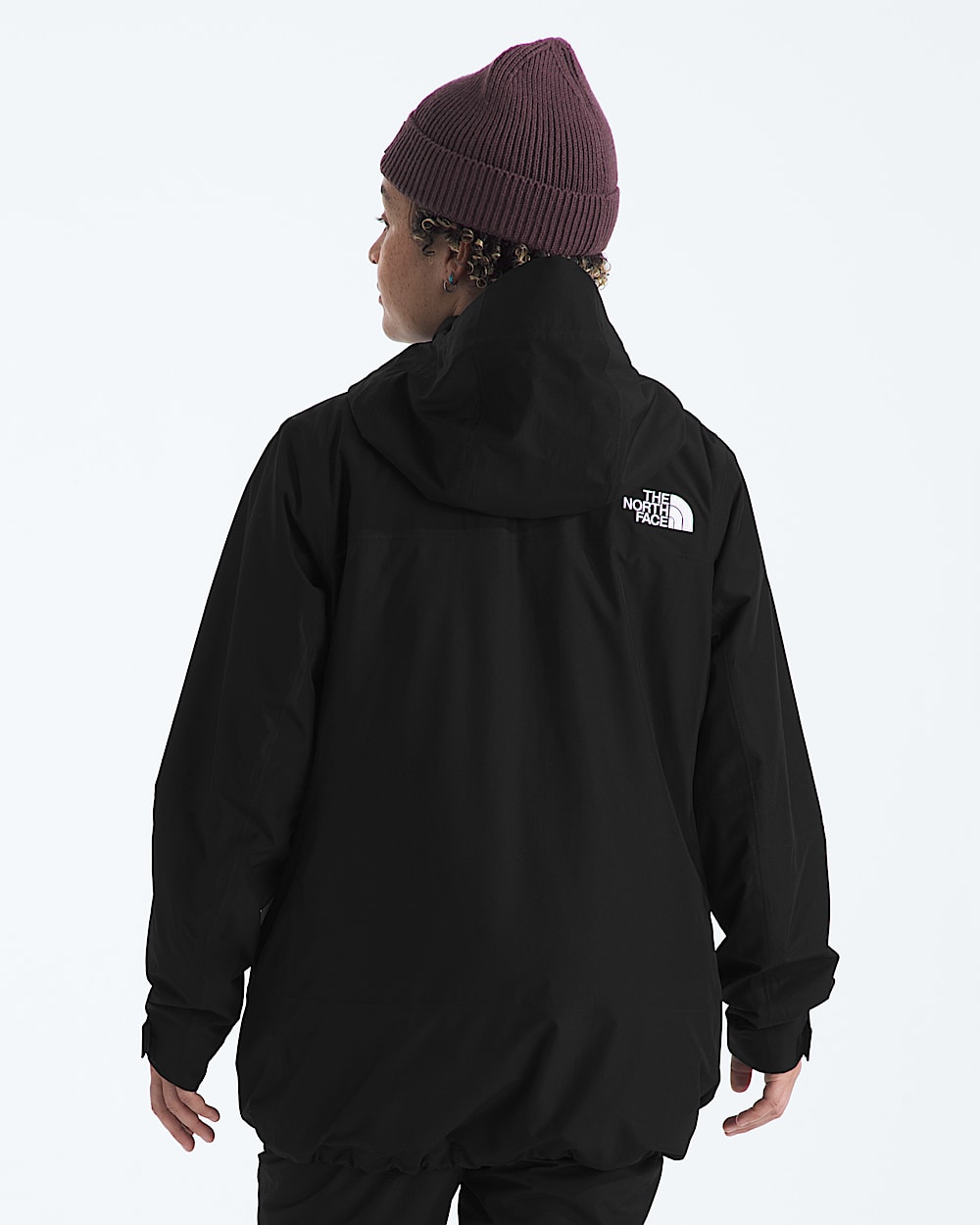 Womens Plus THERMOBALL Snow Triclimate Jacket TNF BACK