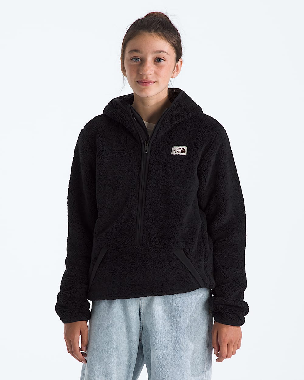 Boys Cabin Fleece Hoodie TNF Main