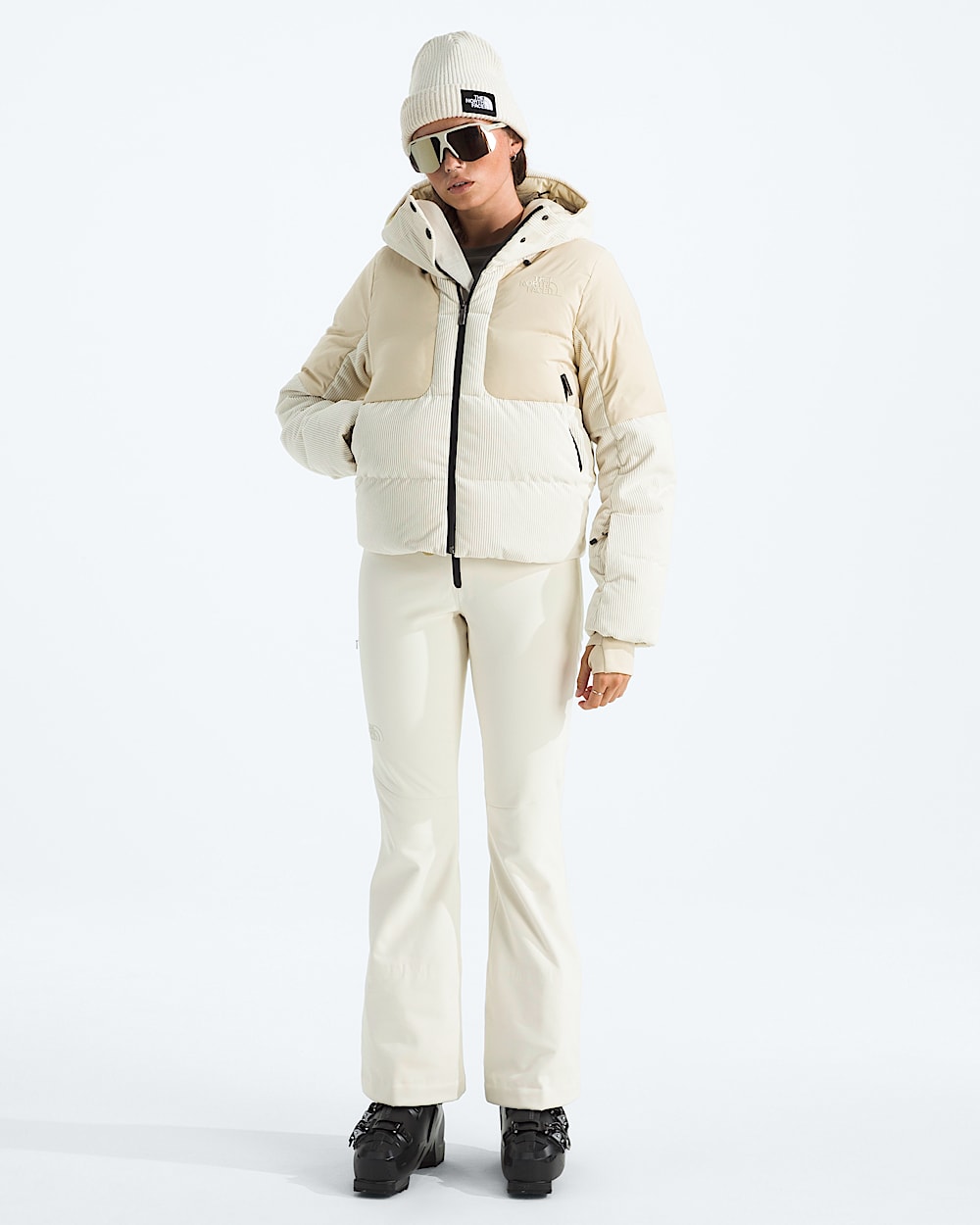 Women's Cold Spell Corduroy Cropped Down Jacket | The North Face