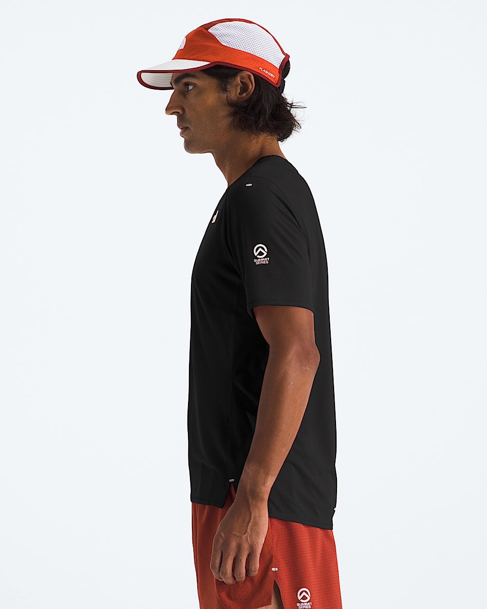 Mens Summit Series High Trail ShortSleeve TNF MODEL34
