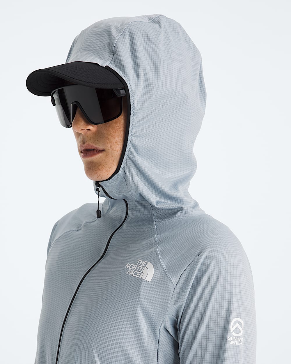 Womens Summit Series Direct Sun Hoodie TNF MODELHOOD2