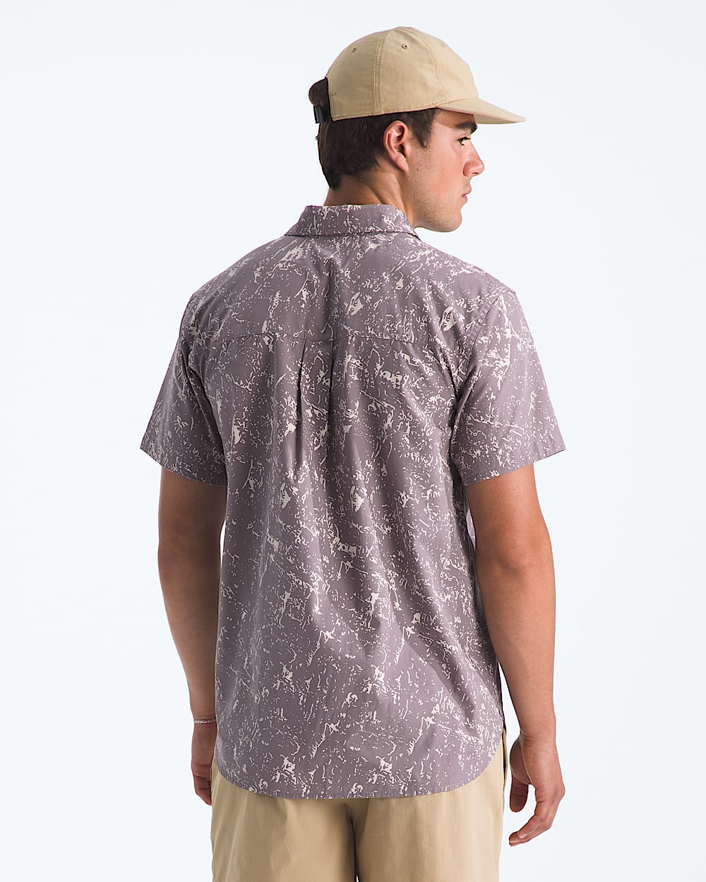 Chemise  manches courtes  motif Baytrail pour hommes TNF BACK