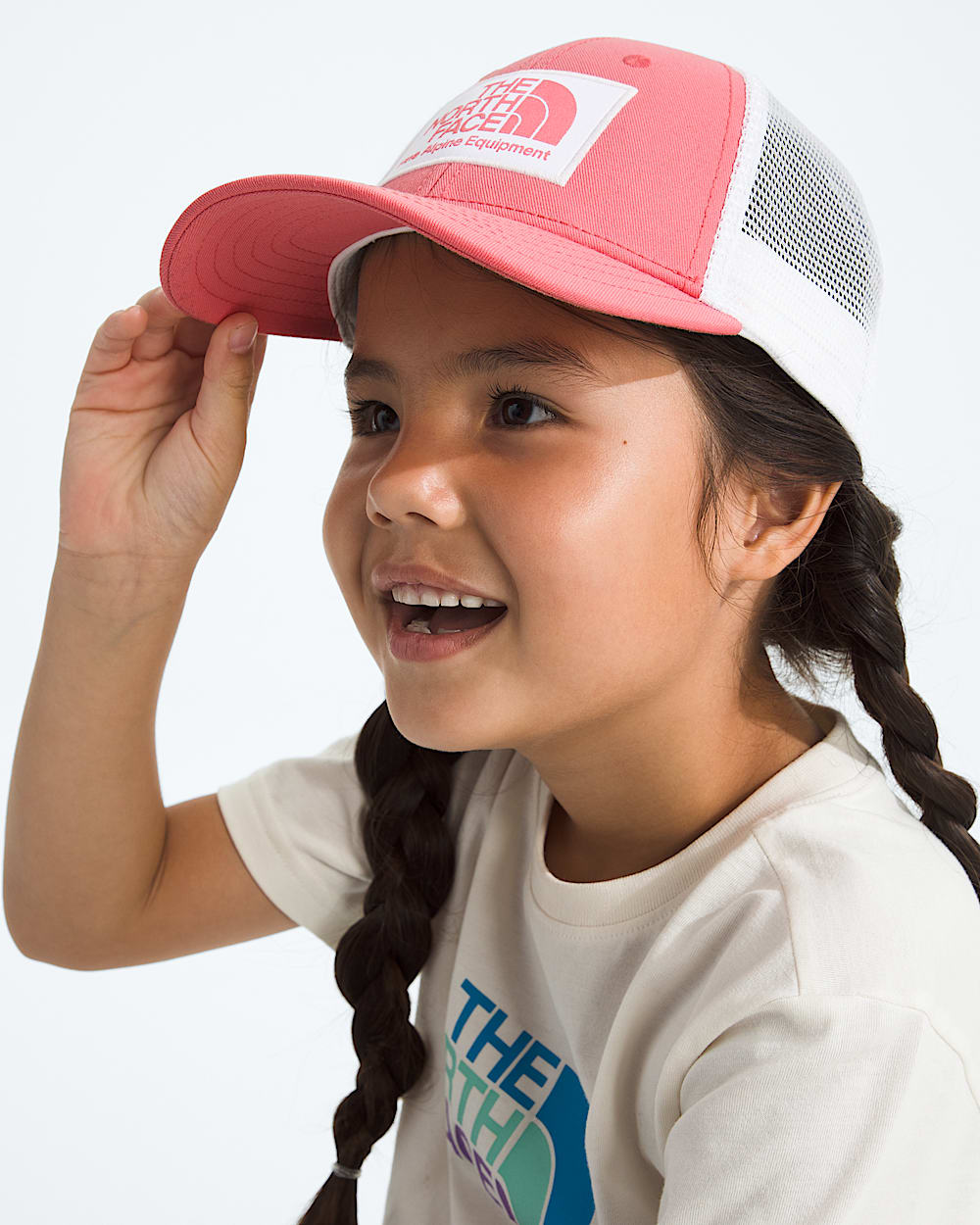 Kids Mudder Trucker Hat TNF MODELBACK