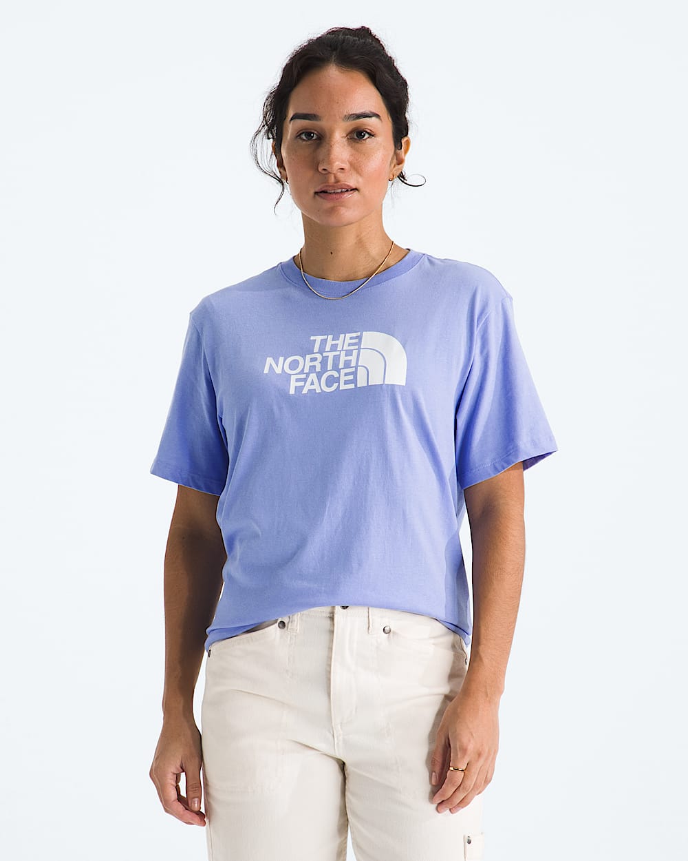 Womens Evolution Half Dome Relaxed ShortSleeve Tee TNF Main