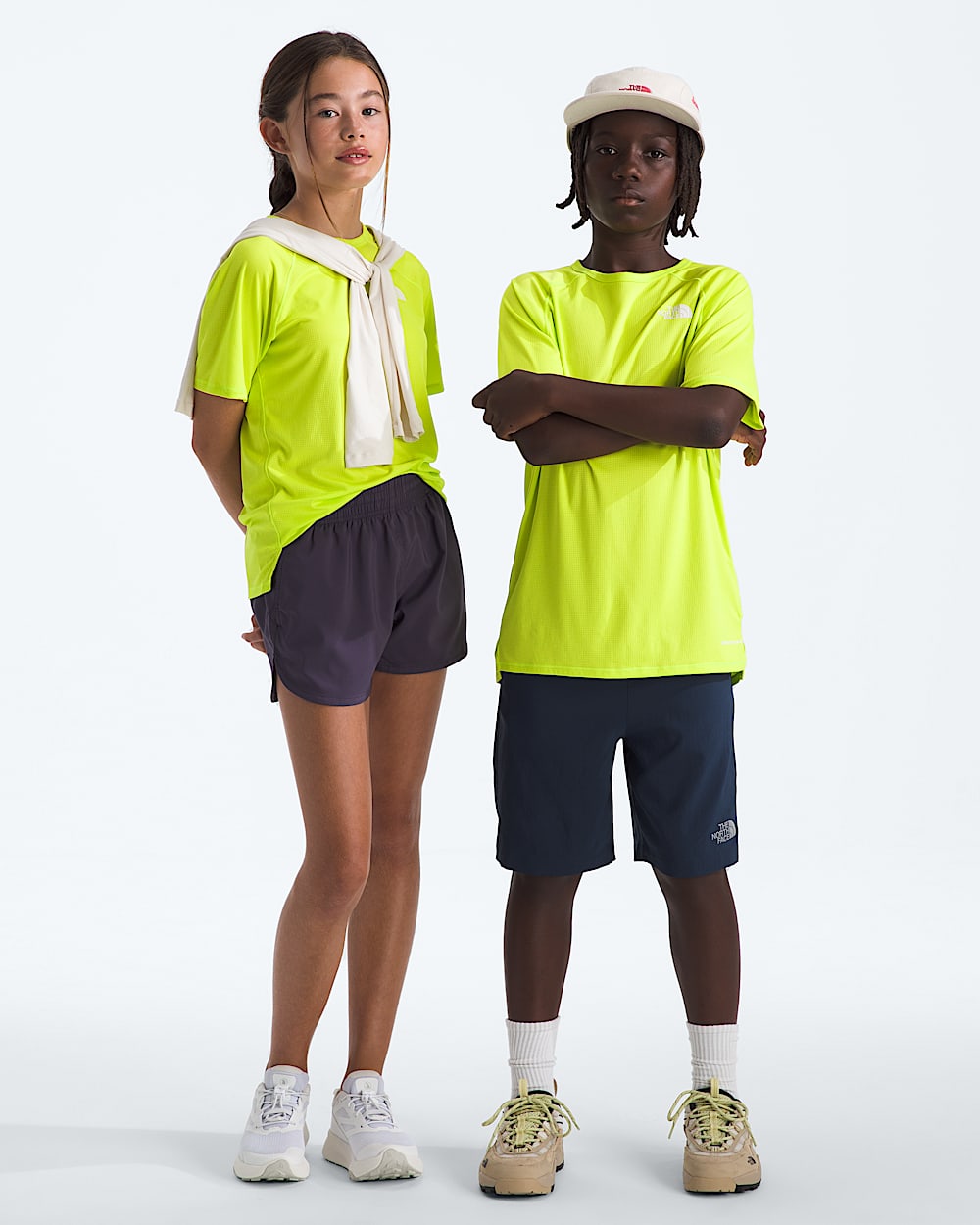 Boys  Girls Sunriser ShortSleeve Tee TNF Main