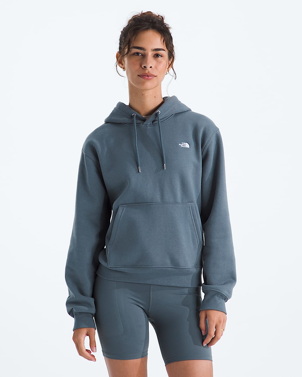 Womens TNF Essential Simple Dome Relaxed Hoodie TNF Main