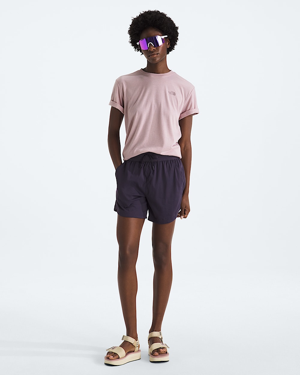 Womens ShortSleeve TriBlend Tee TNF HERO2
