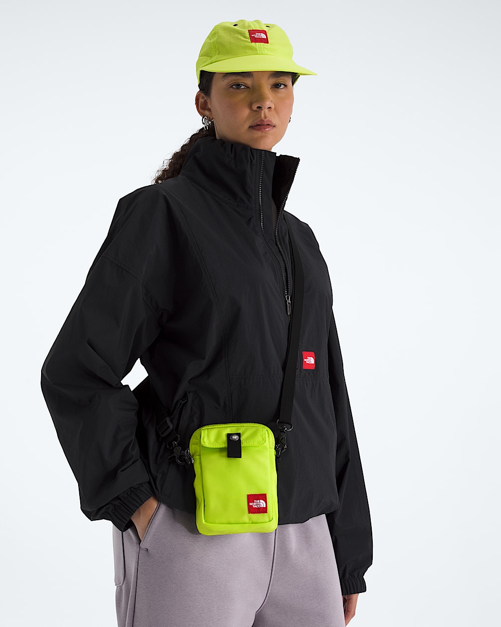 TNF Red Box Small Carry Bag TNF MODELBACK