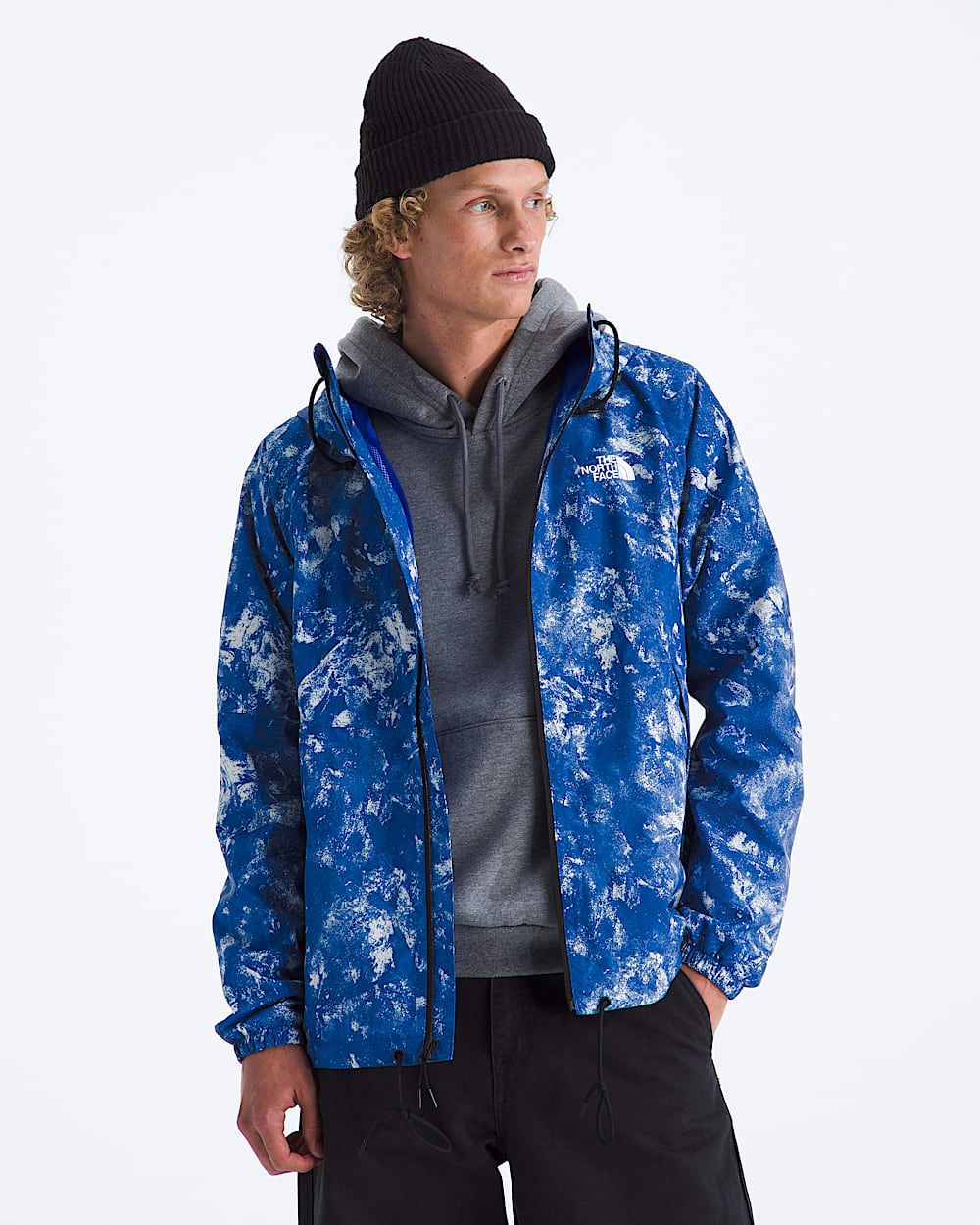 Mens Antora Rain HoodiePrint TNF HERO