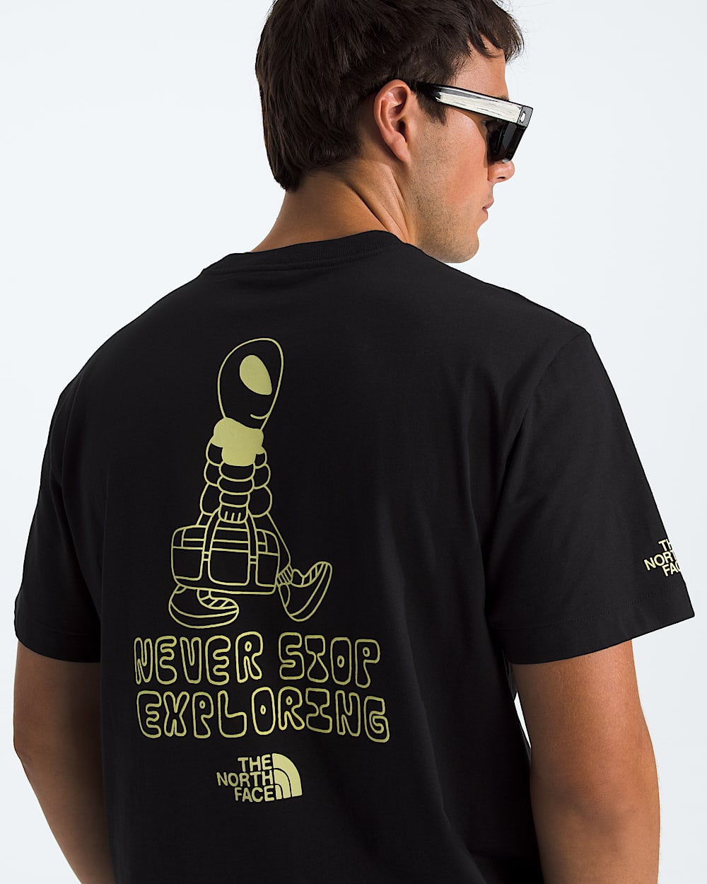 Mens Alien Relaxed ShortSleeve TeeGraphic TNF HERO2