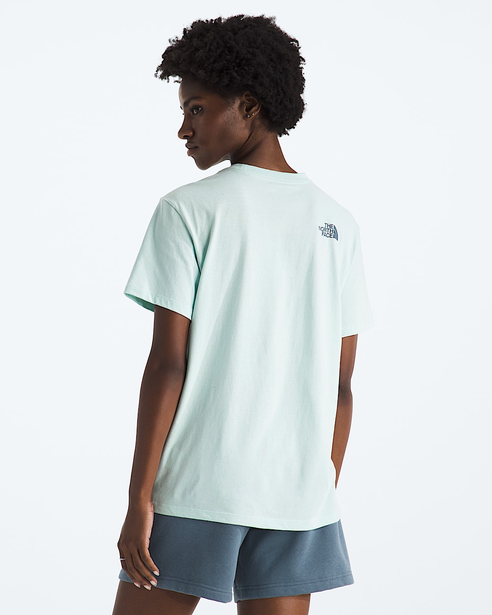 Womens Midnight Ember Relaxed ShortSleeve Tee TNF BACK