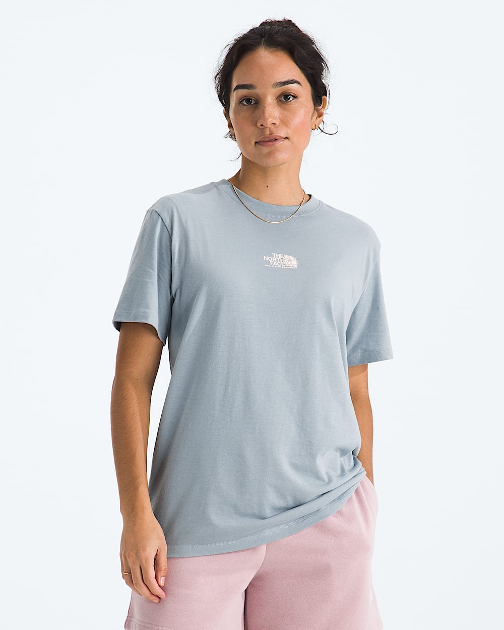 Womens Floral Alpine Relaxed ShortSleeve Tee TNF Main