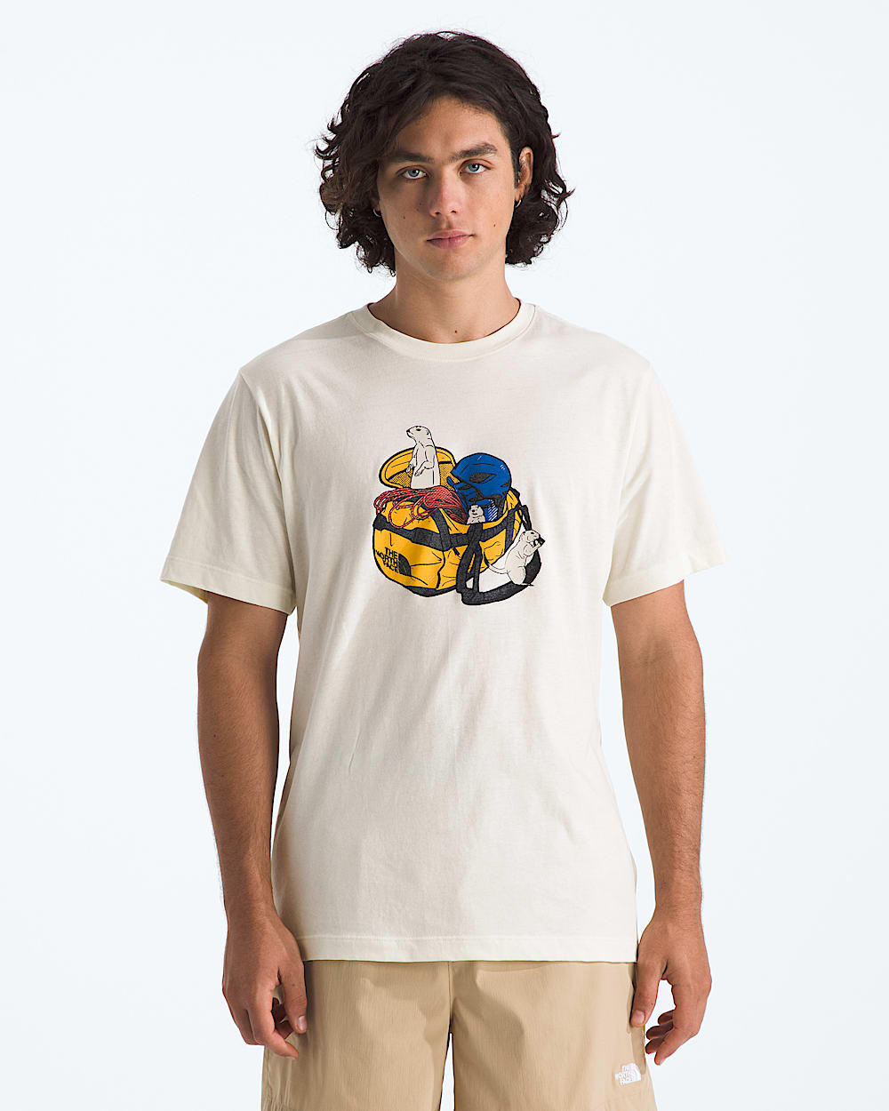 Mens Woodland Wanderer Regular ShortSleeve Tee TNF Main