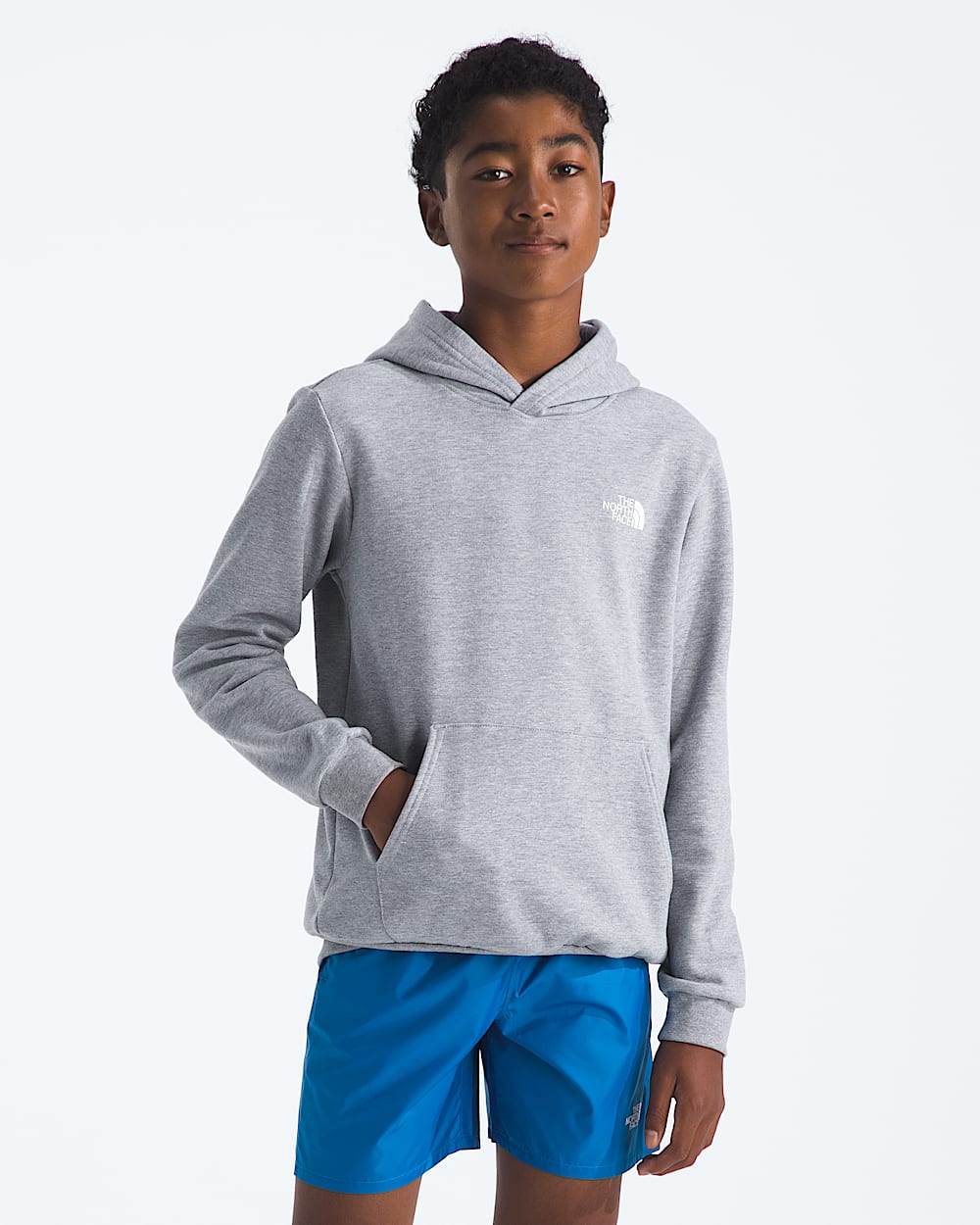 Boys  Girls Ember Fade Regular Hoodie TNF BACK