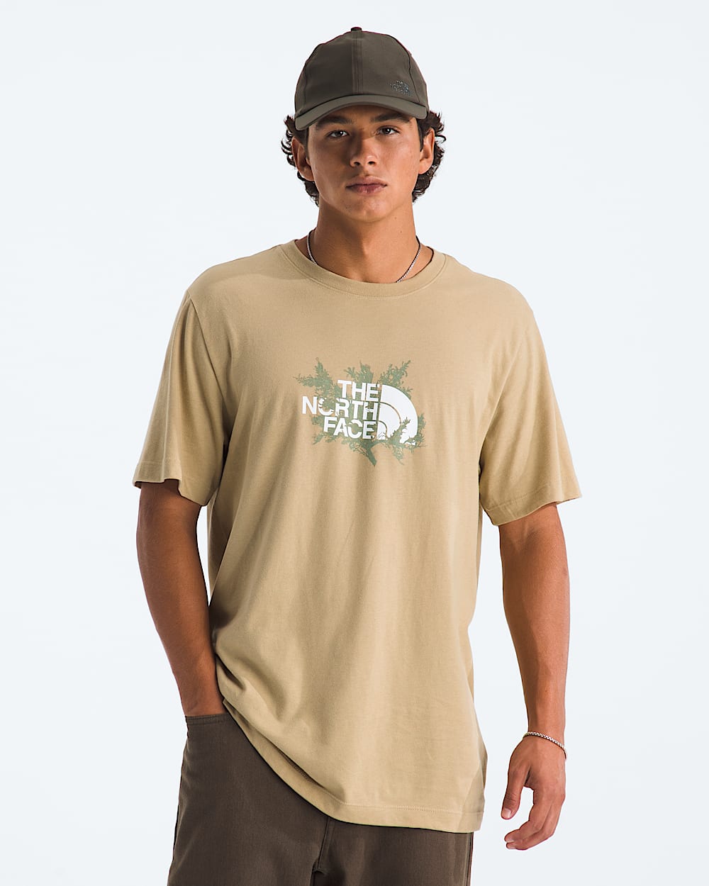 Mens Meadow Mist Regular ShortSleeve Tee TNF HERO
