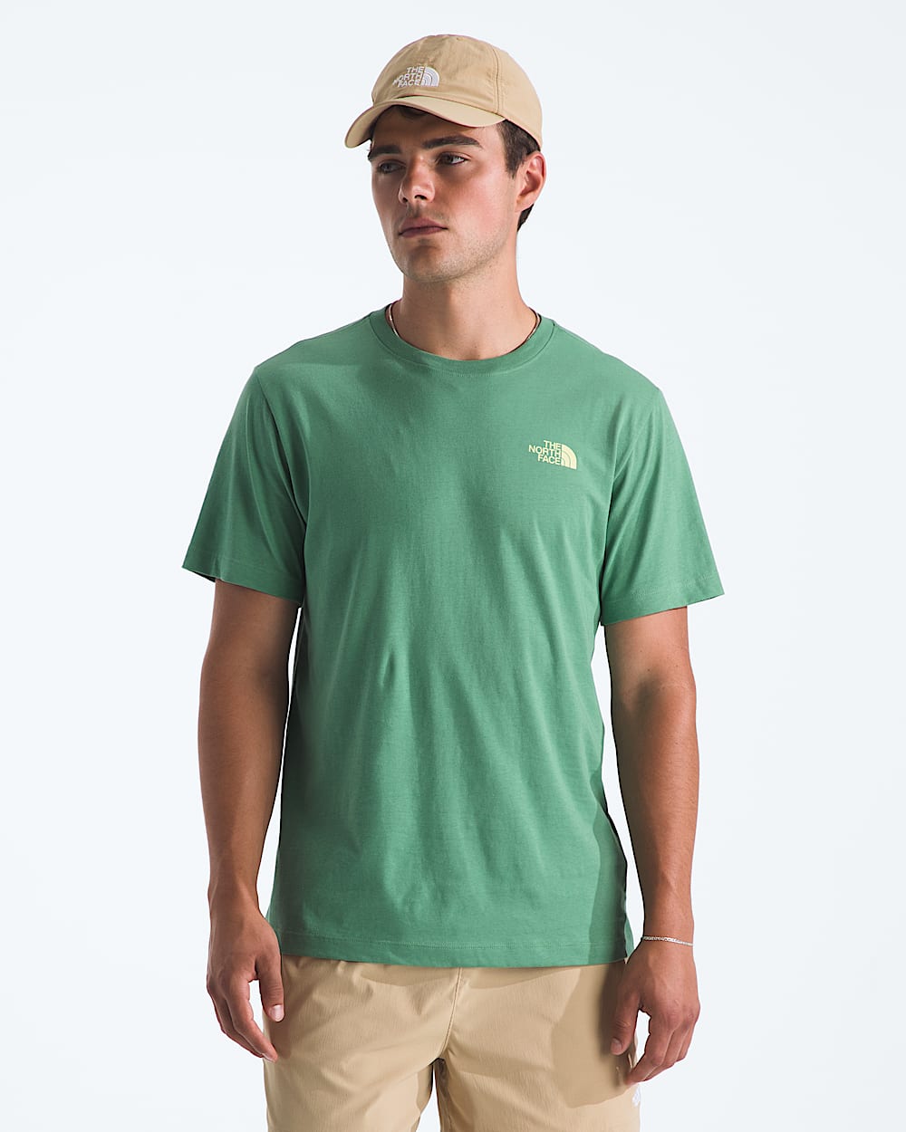 Mens Ideal Day Regular ShortSleeve Tee TNF BACK