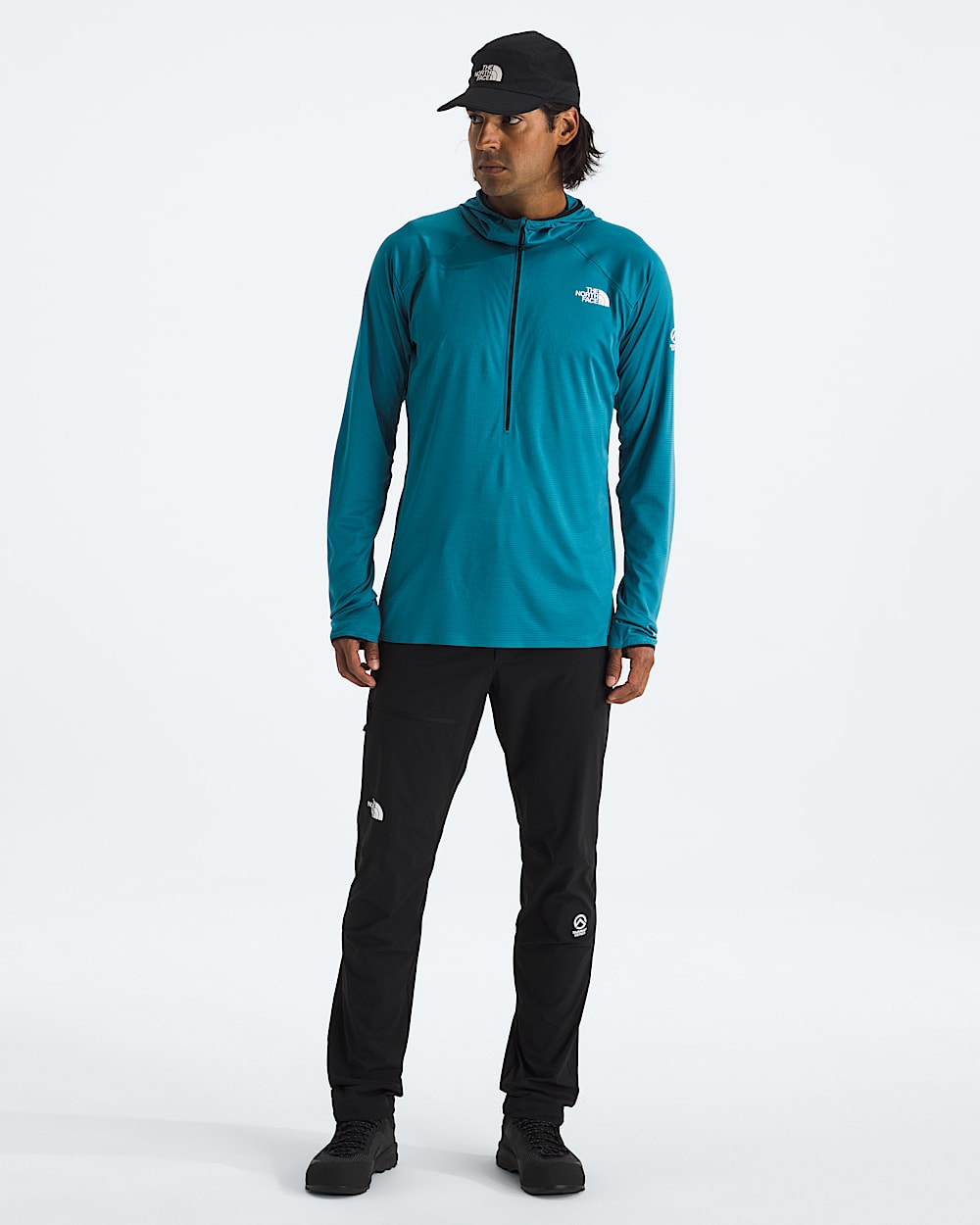 Mens Summit Series Direct Sun Hoodie TNF HERO2
