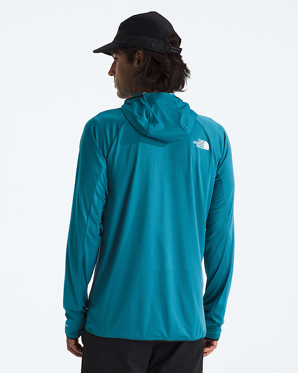 Mens Summit Series Direct Sun Hoodie TNF BACK