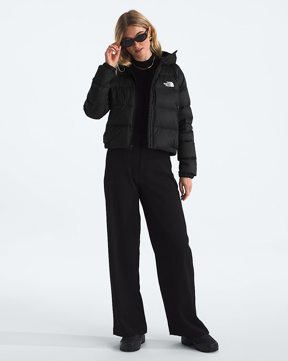 Womens Hydrenalite Down Hoodie TNF TNF Black HERO2