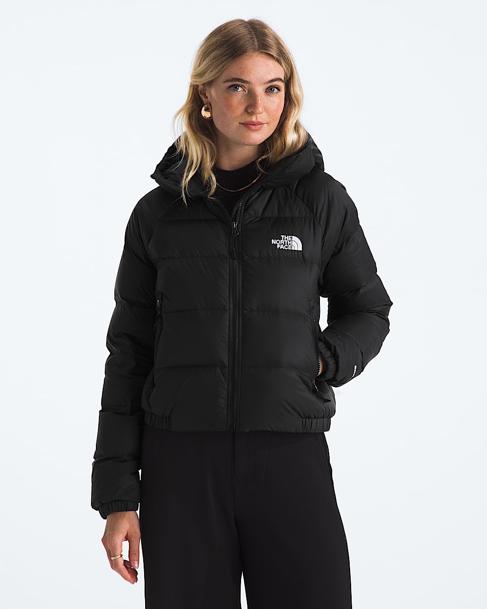 Womens Hydrenalite Down Hoodie TNF TNF Black Main