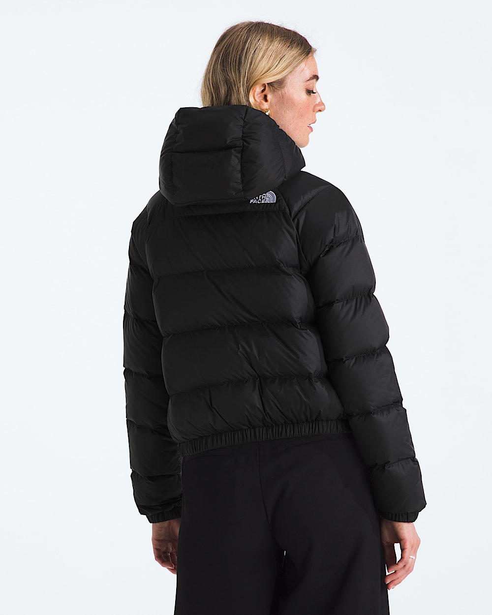 Womens Hydrenalite Down Hoodie TNF TNF Black BACK