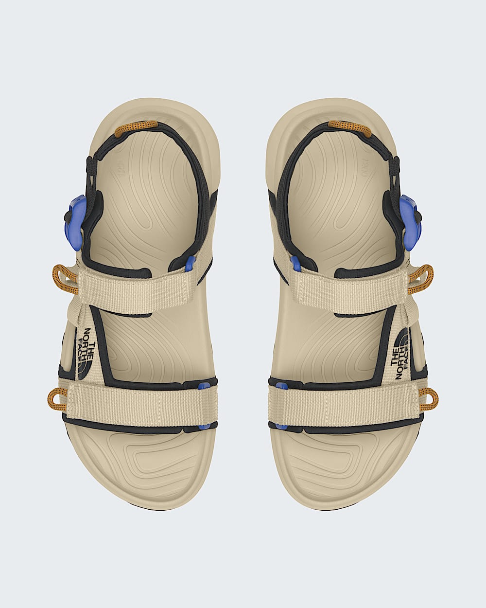 Mens Explore Camp Sandals TNF DETAILINSTEP