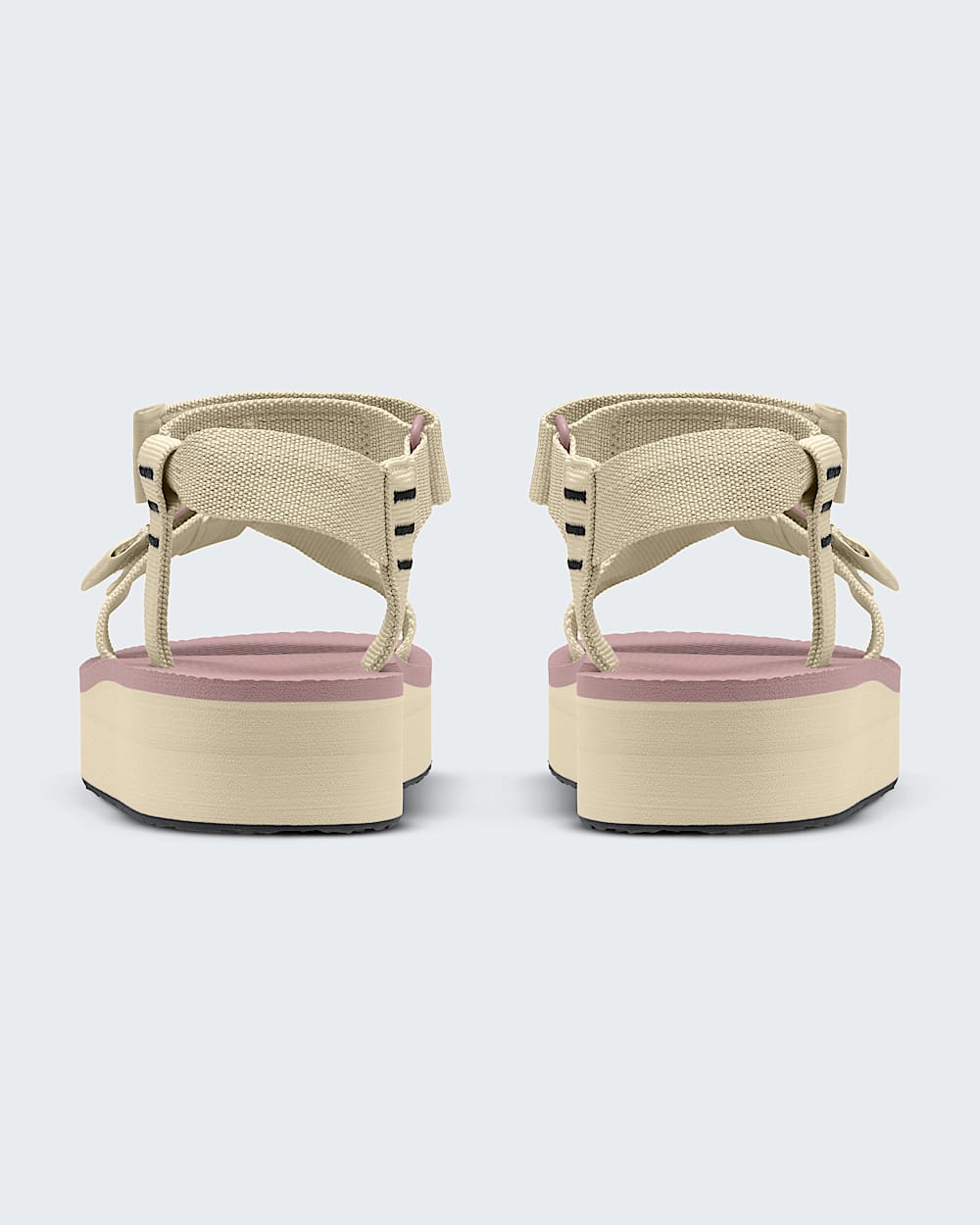 Womens Skeena Platform Sandals TNF BACK