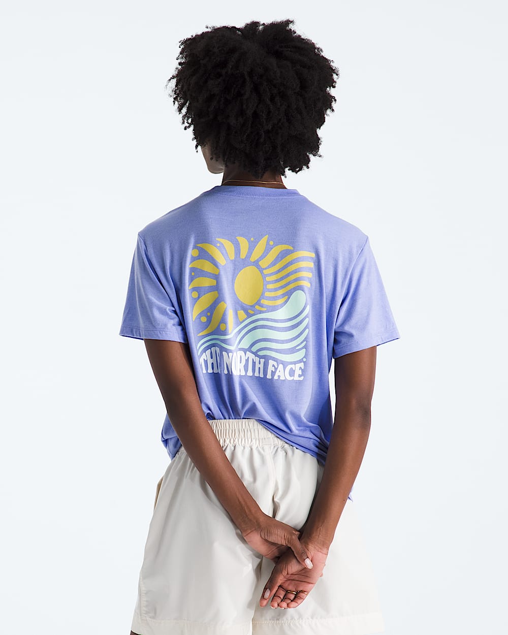 Womens TriBlend Vibey Sun ShortSleeve Tee TNF Main