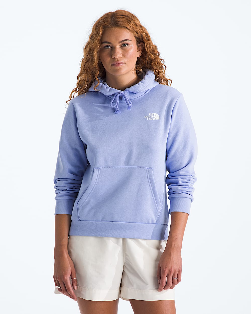 Womens Pebble Path Regular Hoodie TNF BACK