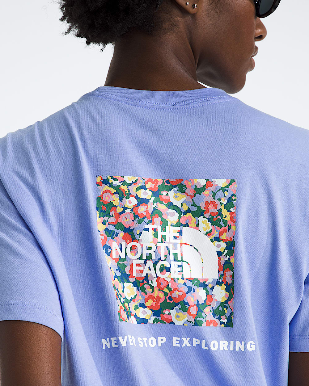 Womens Wildflower Relaxed ShortSleeve Tee TNF HERO2