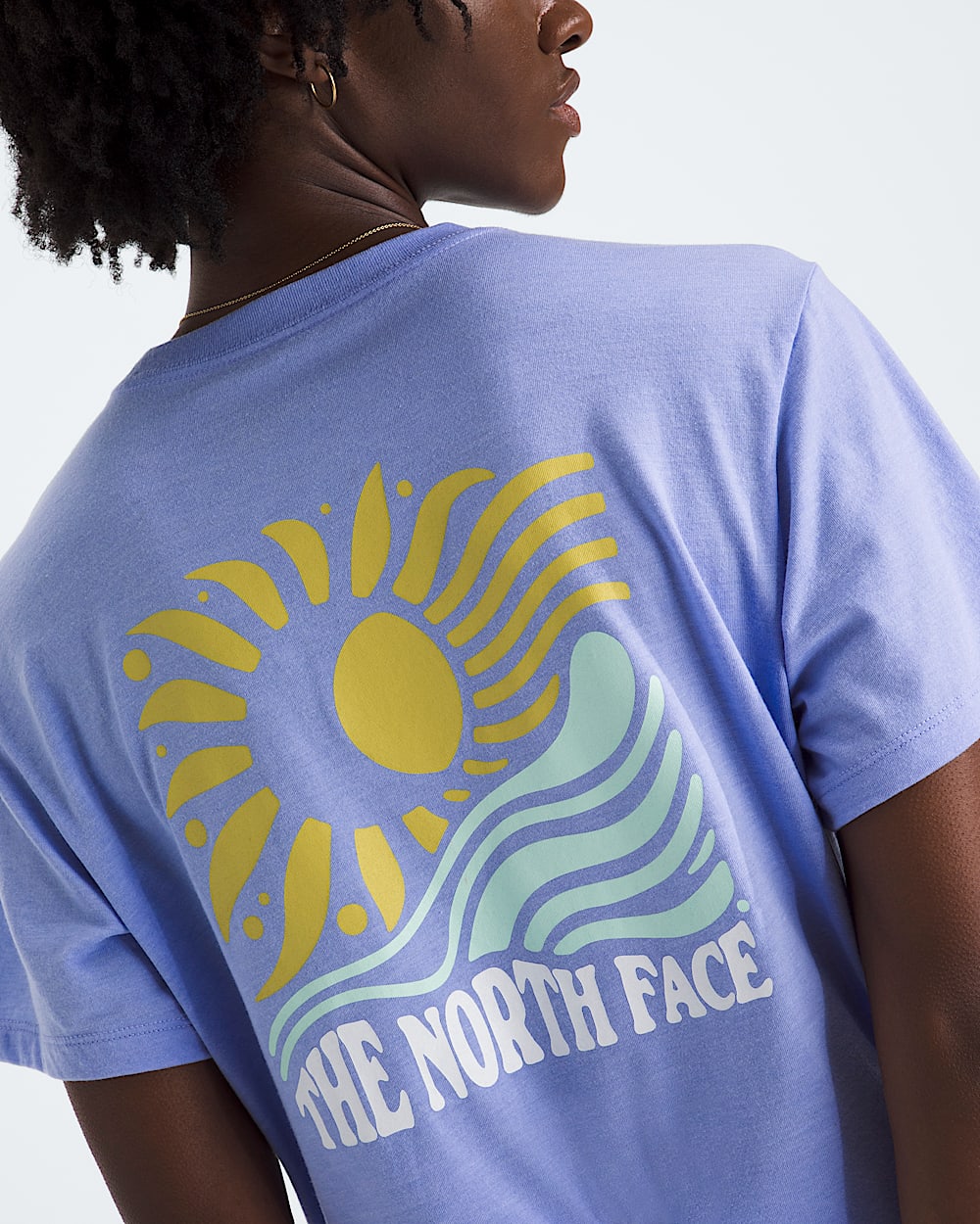 Womens TriBlend Vibey Sun ShortSleeve Tee TNF HERO2