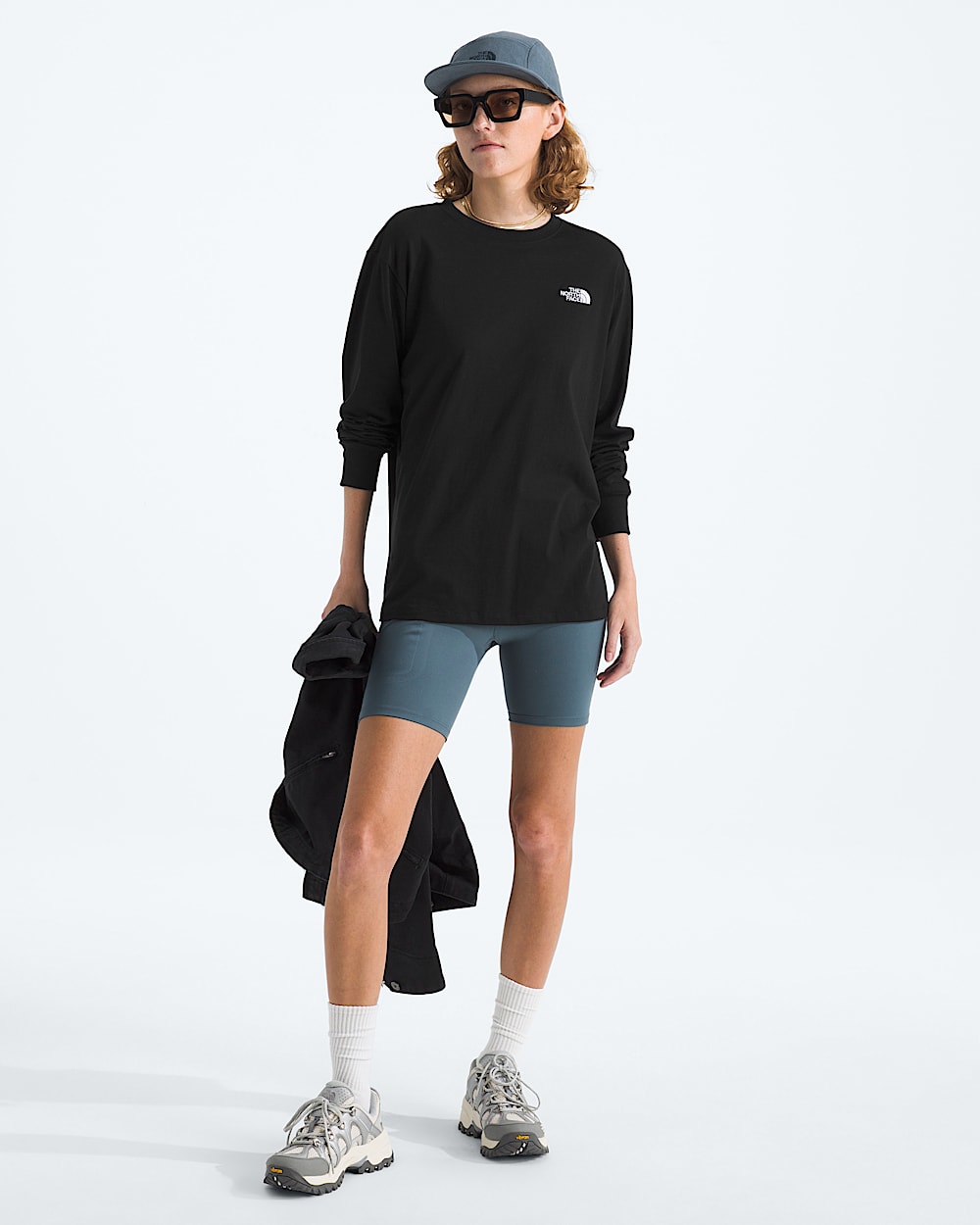 Womens Evolution Simple Dome LongSleeve Tee TNF HERO2