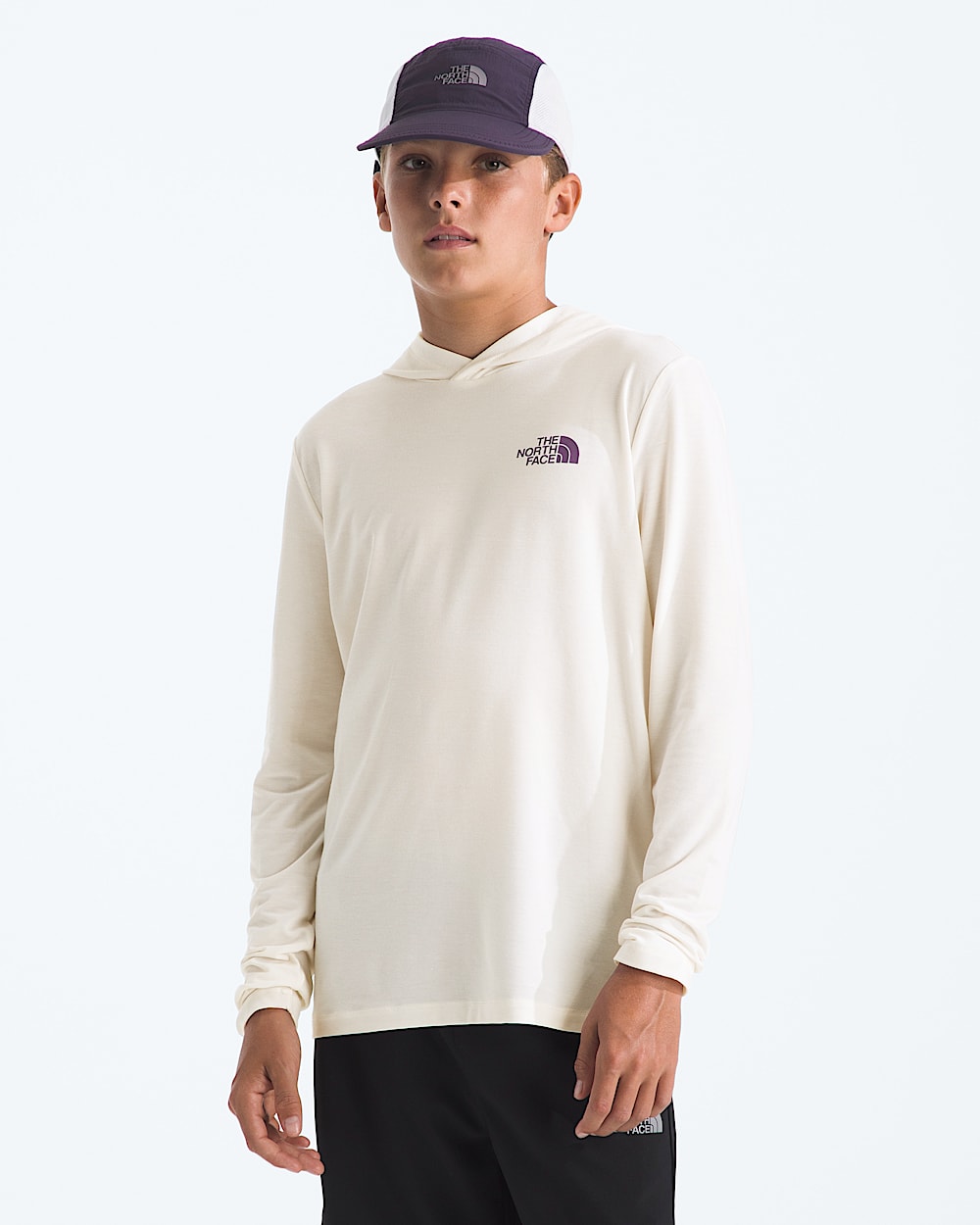 Boys  Girls Adventure Coastal Climb Hoodie TNF BACK