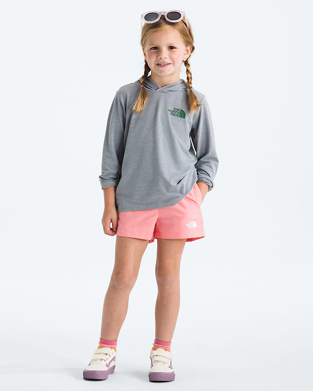 Kids Adventure Sequoia Shade Hoodie TNF HERO3