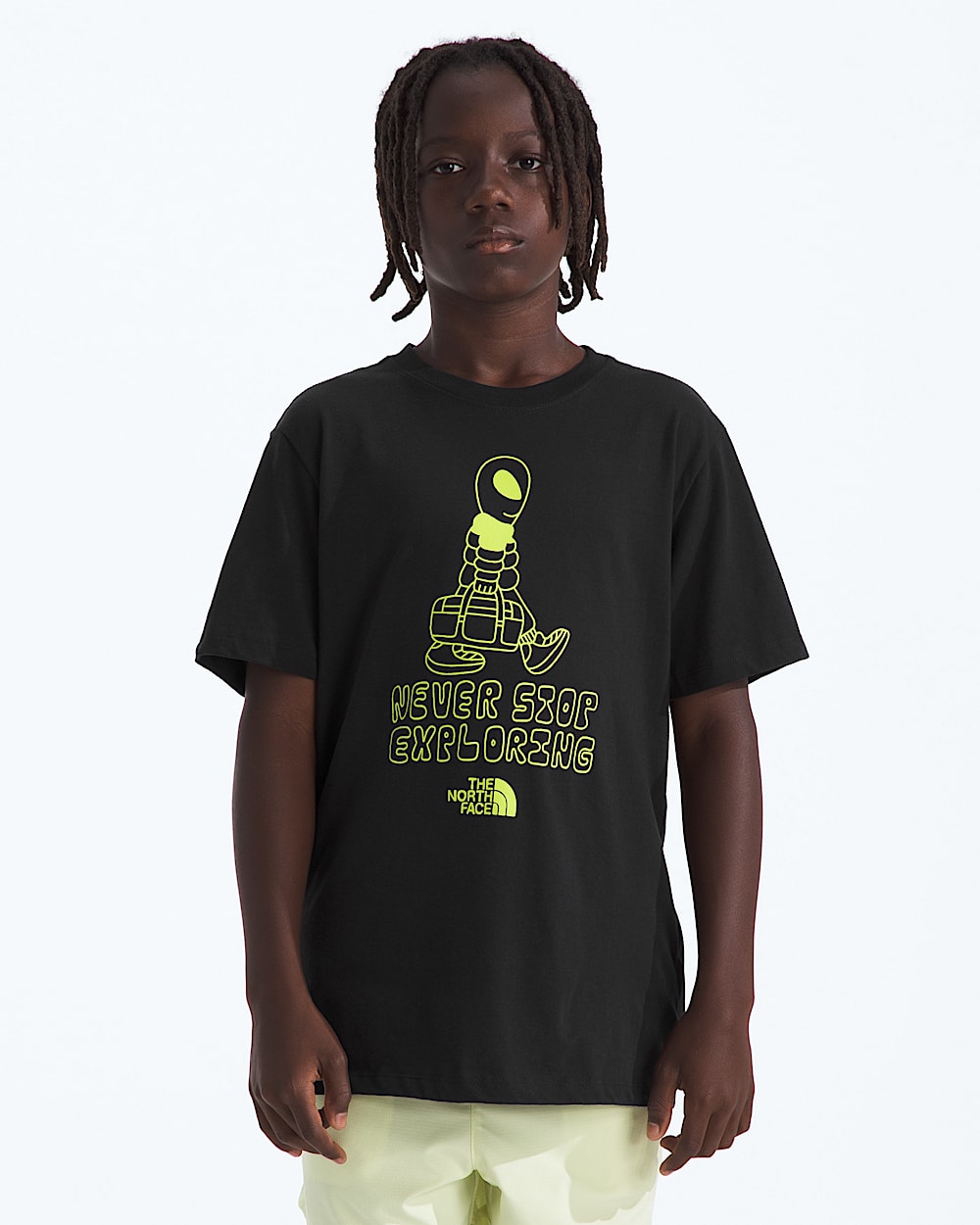 Boys  Girls Celestial Drift Regular ShortSleeve Tee TNF HERO2