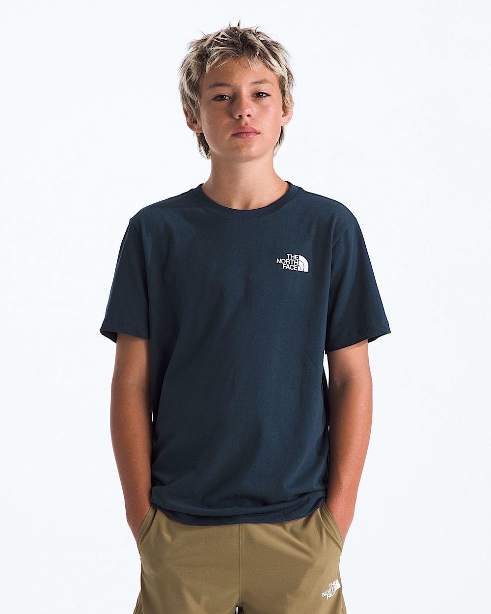 Boys  Girls Woodland Wanderer Regular ShortSleeve Tee TNF BACK