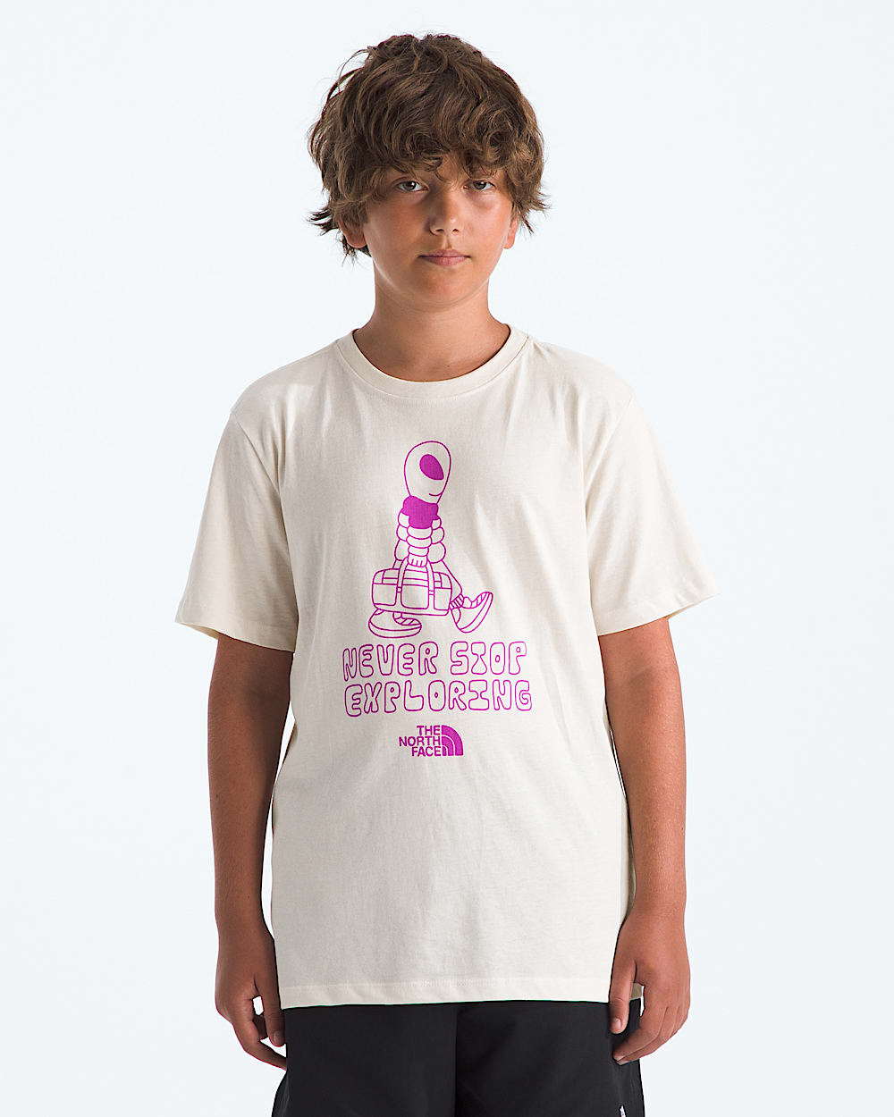 Boys  Girls Celestial Drift Regular ShortSleeve Tee TNF HERO3
