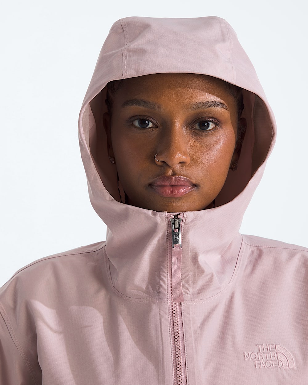 Womens Daybreak Rain Jacket TNF MODELHOOD2