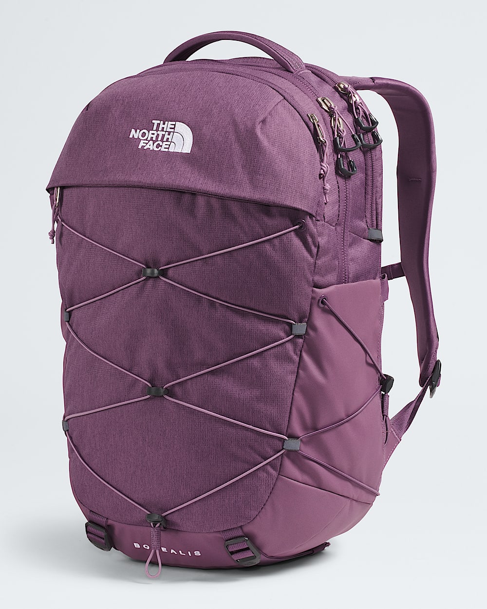 north face backpack female The Women's Borealis Luxe Backpack, TNF Black/Burnt Coral Adjustable straps Women's Borealis Backpack - 27L