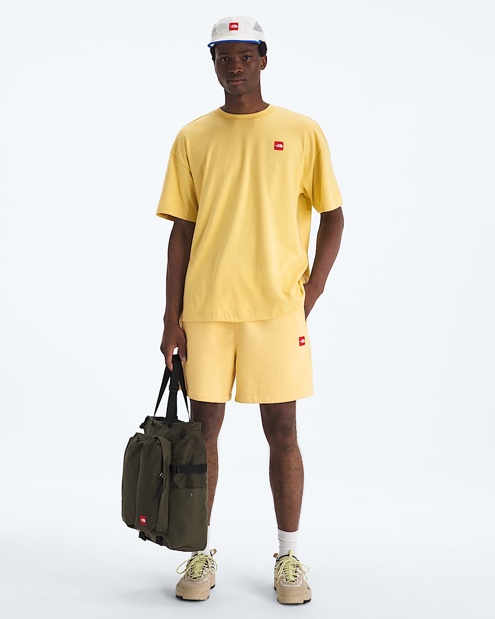 Mens TNF Red Box ShortSleeve Tee TNF HERO2