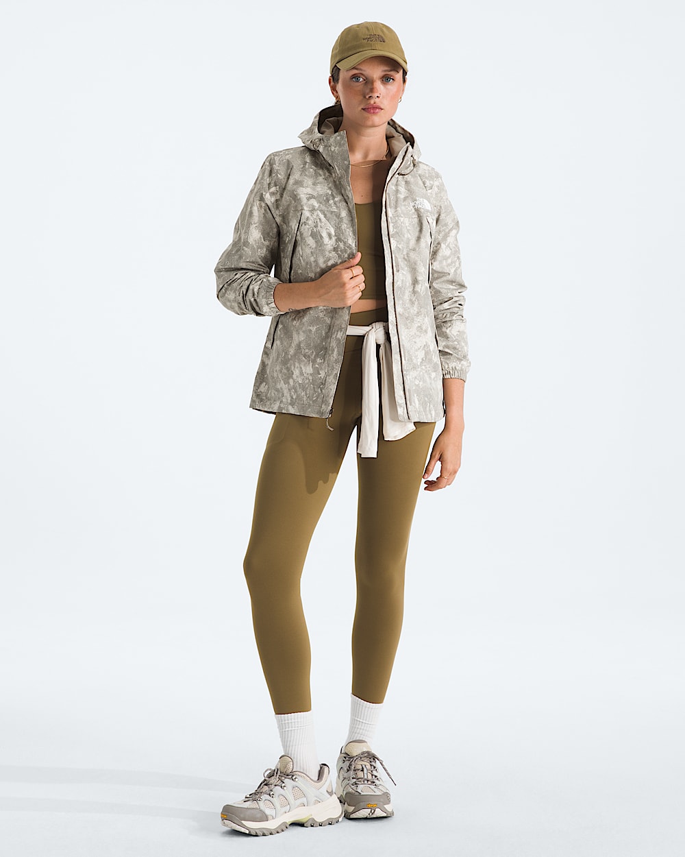 Womens Antora Rain JacketPrint TNF HERO2