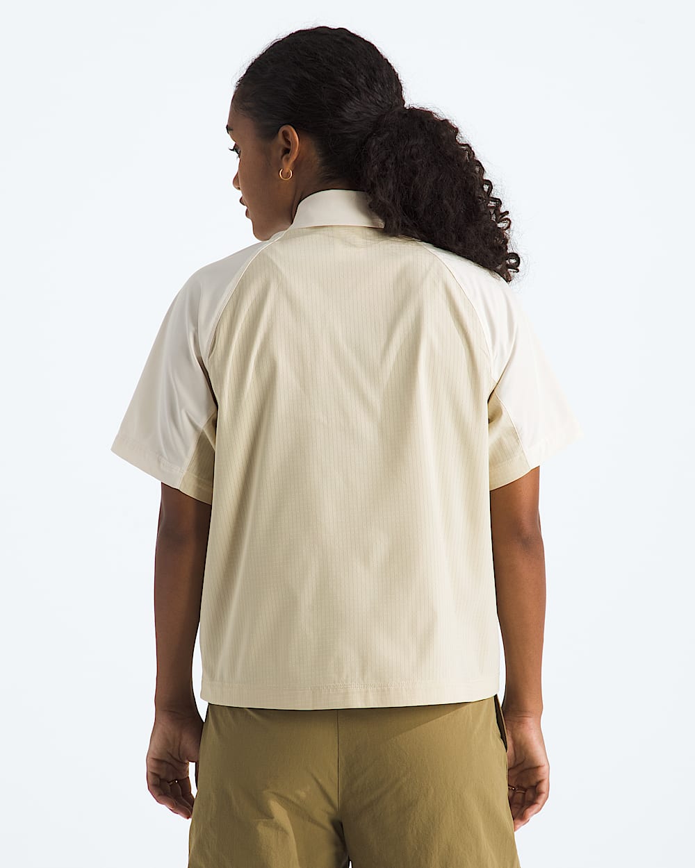 Womens Trail LIGHTRANGE ShortSleeve Shirt TNF BACK
