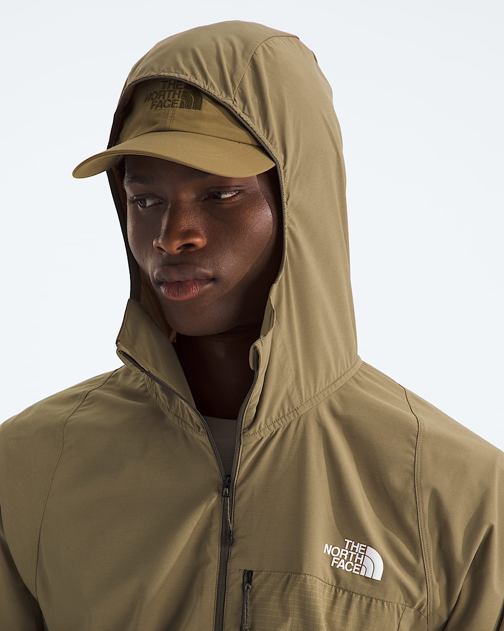 Mens LIGHTRANGE Woven Jacket TNF MODELHOOD2