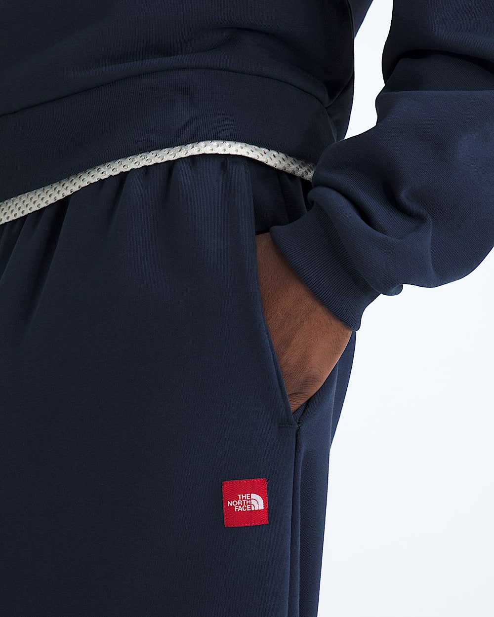 Mens TNF Red Box Sweatpants TNF HERO2