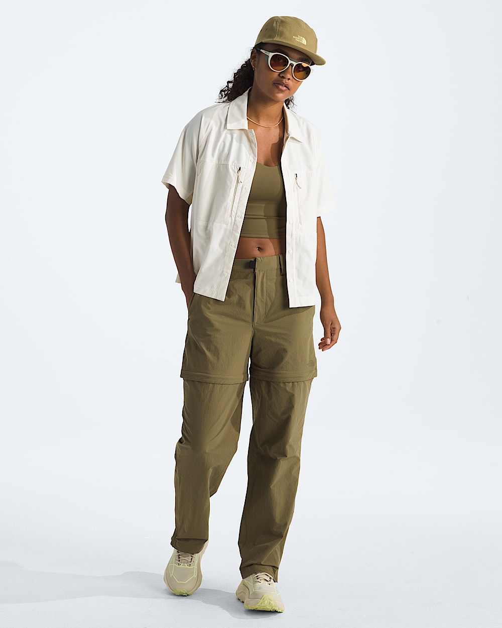 Womens Basin Convertible Pants TNF HERO2