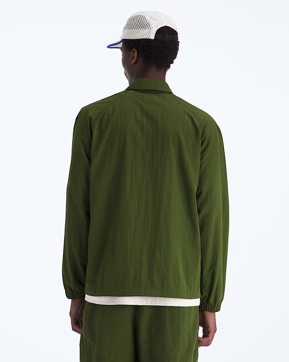 Chemise  manches longues en nylon TNF Red Box pour hommes TNF BACK