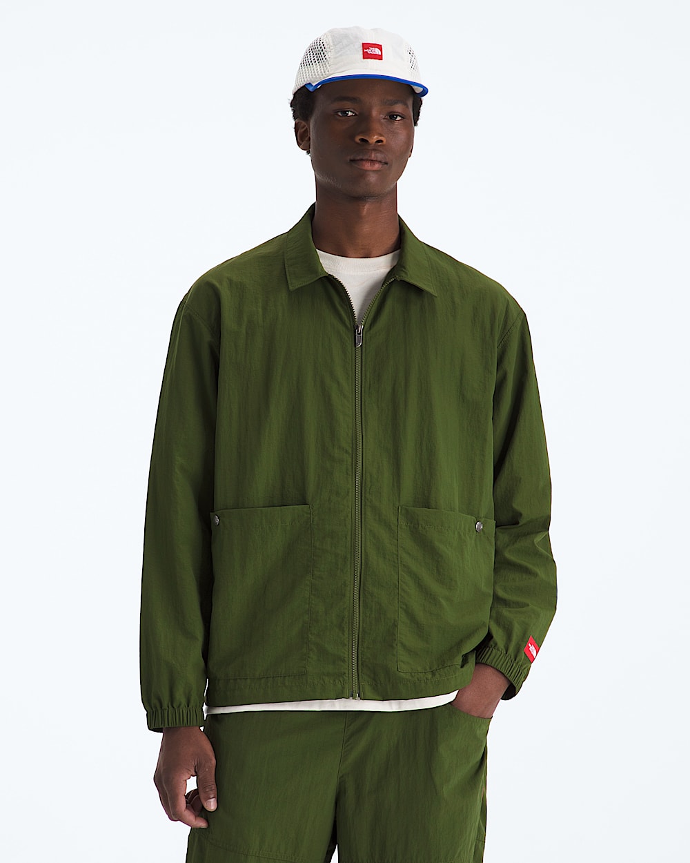 Chemise  manches longues en nylon TNF Red Box pour hommes TNF HERO