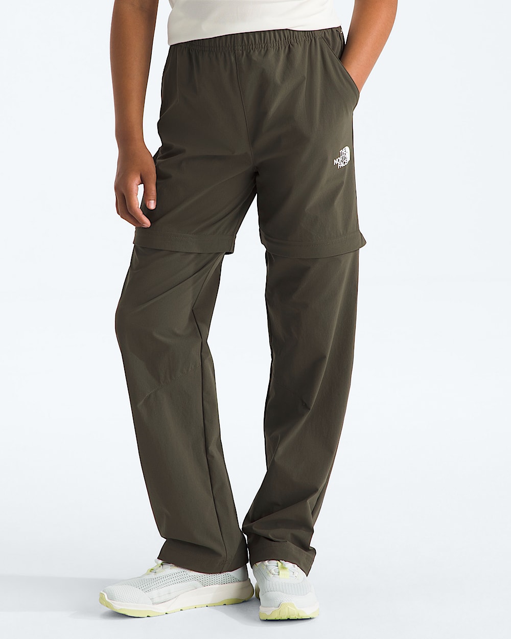 Boys  Girls Lightweight Convertible Hike Pants TNF HERO3