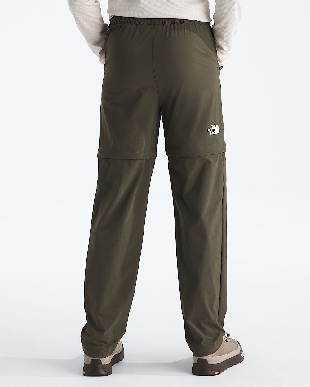 Boys  Girls Lightweight Convertible Hike Pants TNF BACK